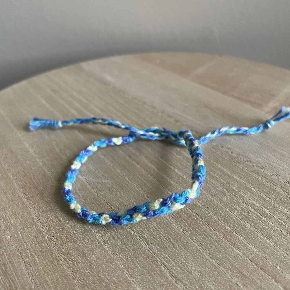 Aviva Bracelet, anklet, trendy, comfortable, tie, embroidery thread, woven, gift